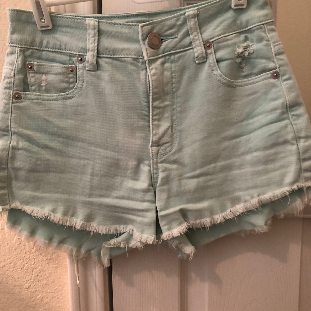 American Eagle Teal Shorts